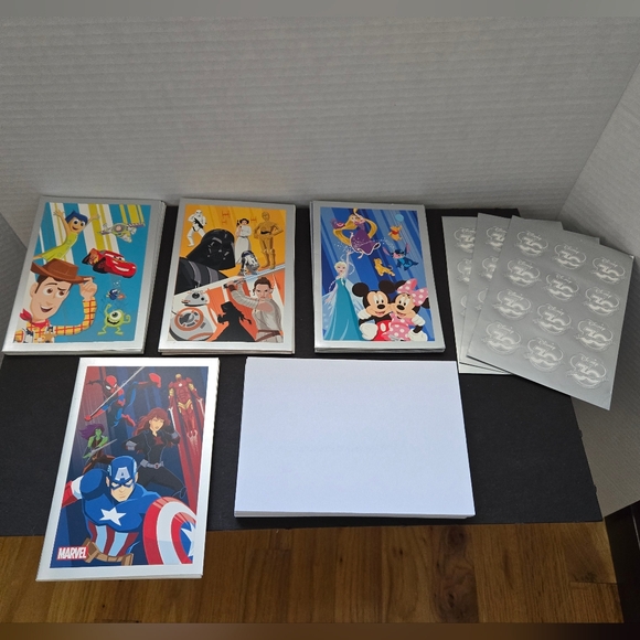 Disney Journal, Pen and Greeting cards set - Picture 8 of 11